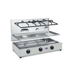 Parker® Fornello A Gas 3F Inox 6 Parker® Fornello A Gas 3F Inox -Vendite Campeggio fornello a gas inox 300 2