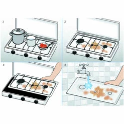 Parker® Fornello A Gas 3F Inox 7 Parker® Fornello A Gas 3F Inox -Vendite Campeggio fornello a gas inox 300 3