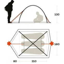 Ferrino Tenda Kalahari 3 7 Ferrino Tenda Kalahari 3 -Vendite Campeggio tenda ferrino kalahari 3 due ingressi areata comoda vacanze mare 3