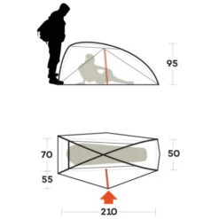 Tenda Ferrino Nemesi 1 PRO 14 Tenda Ferrino Nemesi 1 PRO -Vendite Campeggio tenda ferrino nemesi 1 pro leggera intuitiva struttura interna rapido montaggio hiker ciclismo 6