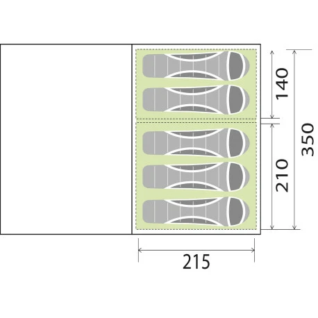 Tenda Brunner Paraiso 5/6 9 Tenda Brunner Paraiso 5/6 - immagine 9