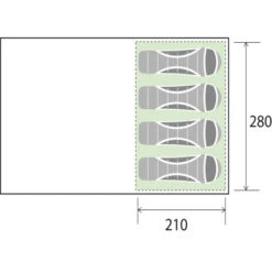 Tenda Brunner Pure 4 17 Tenda Brunner Pure 4 -Vendite Campeggio tenda pure 4 8